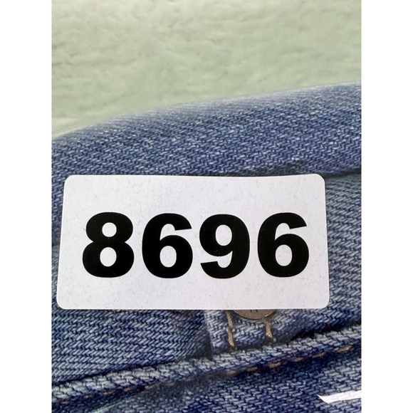 New American Eagle Jeans Womens 16 Long Blue Dreamy Drape Baggy Wide Leg Cargo - Picture 11 of 11